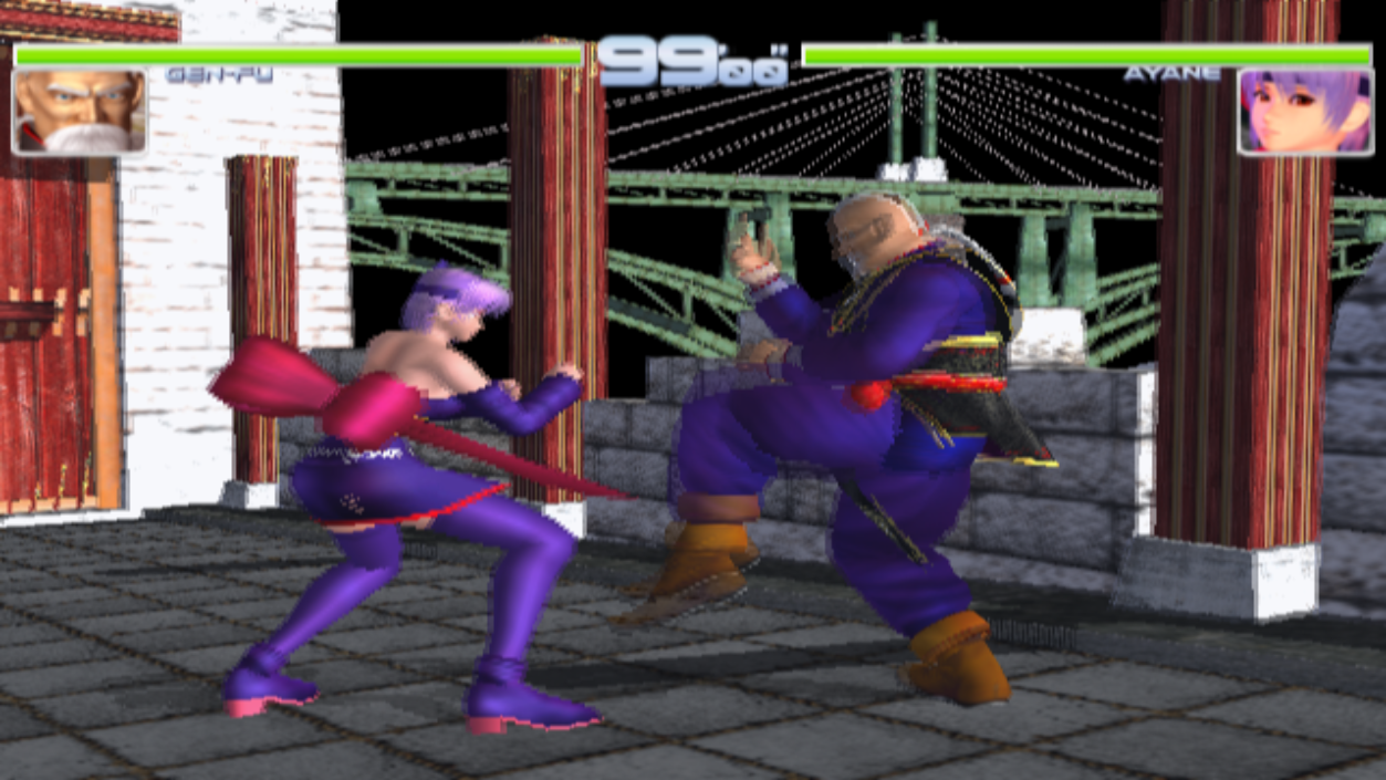Dead or Alive 2 - Hardcore (USA) for ps2 screenshot