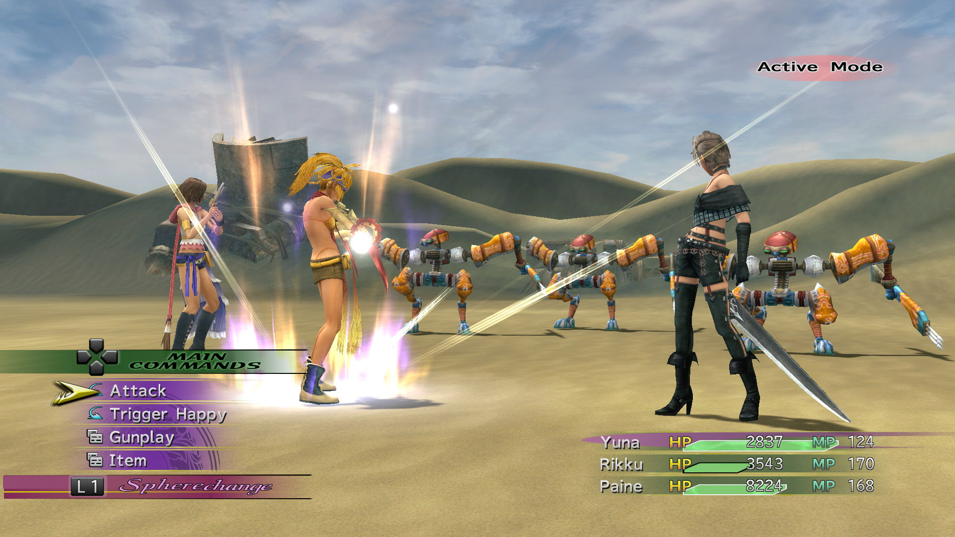 Final Fantasy X-2 for ps2 screenshot