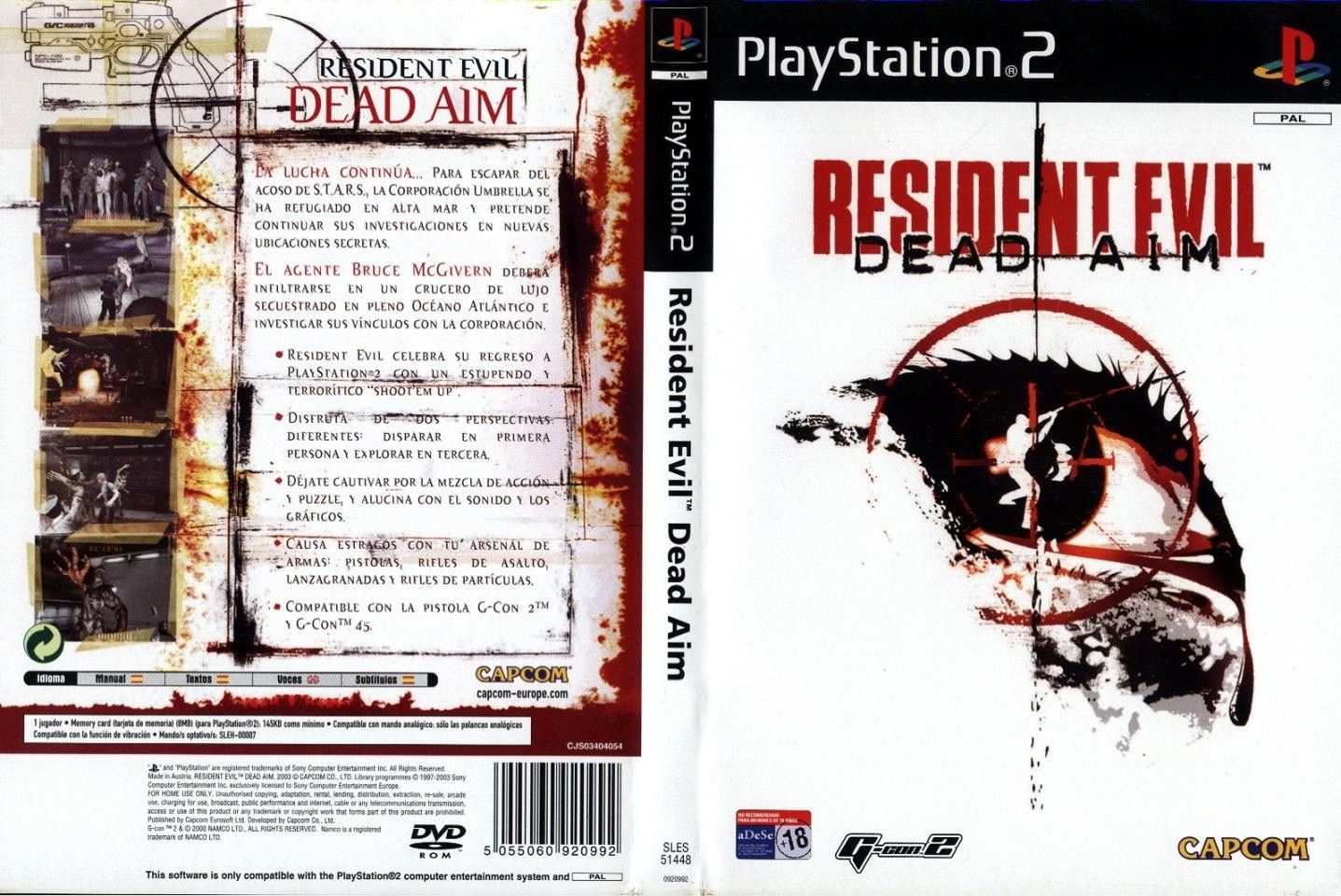 Resident Evil - Dead Aim ROM - PS2 Download - Emulator Games