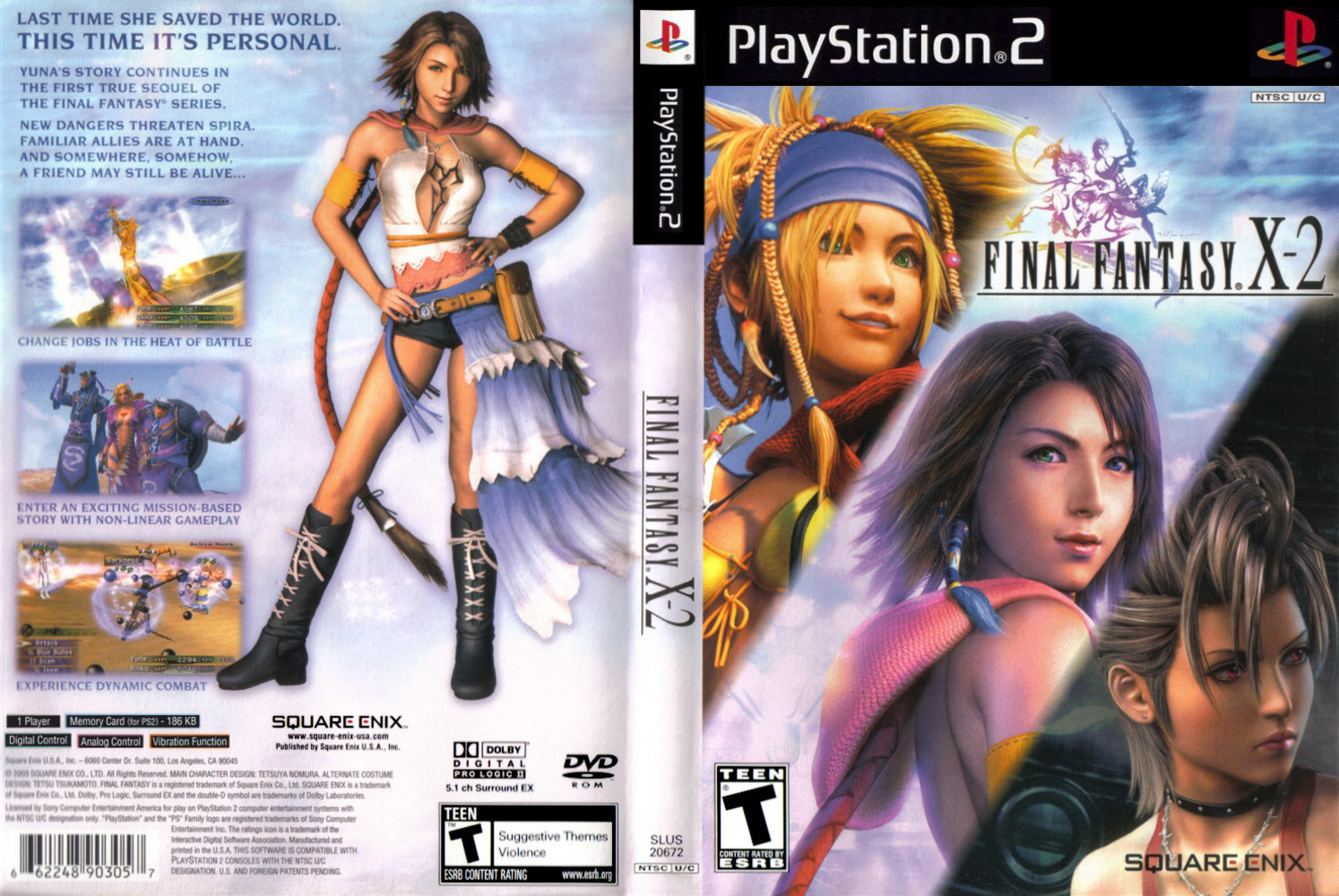 Final Fantasy X 10 (PlayStation 2 PS2 Game) Complete