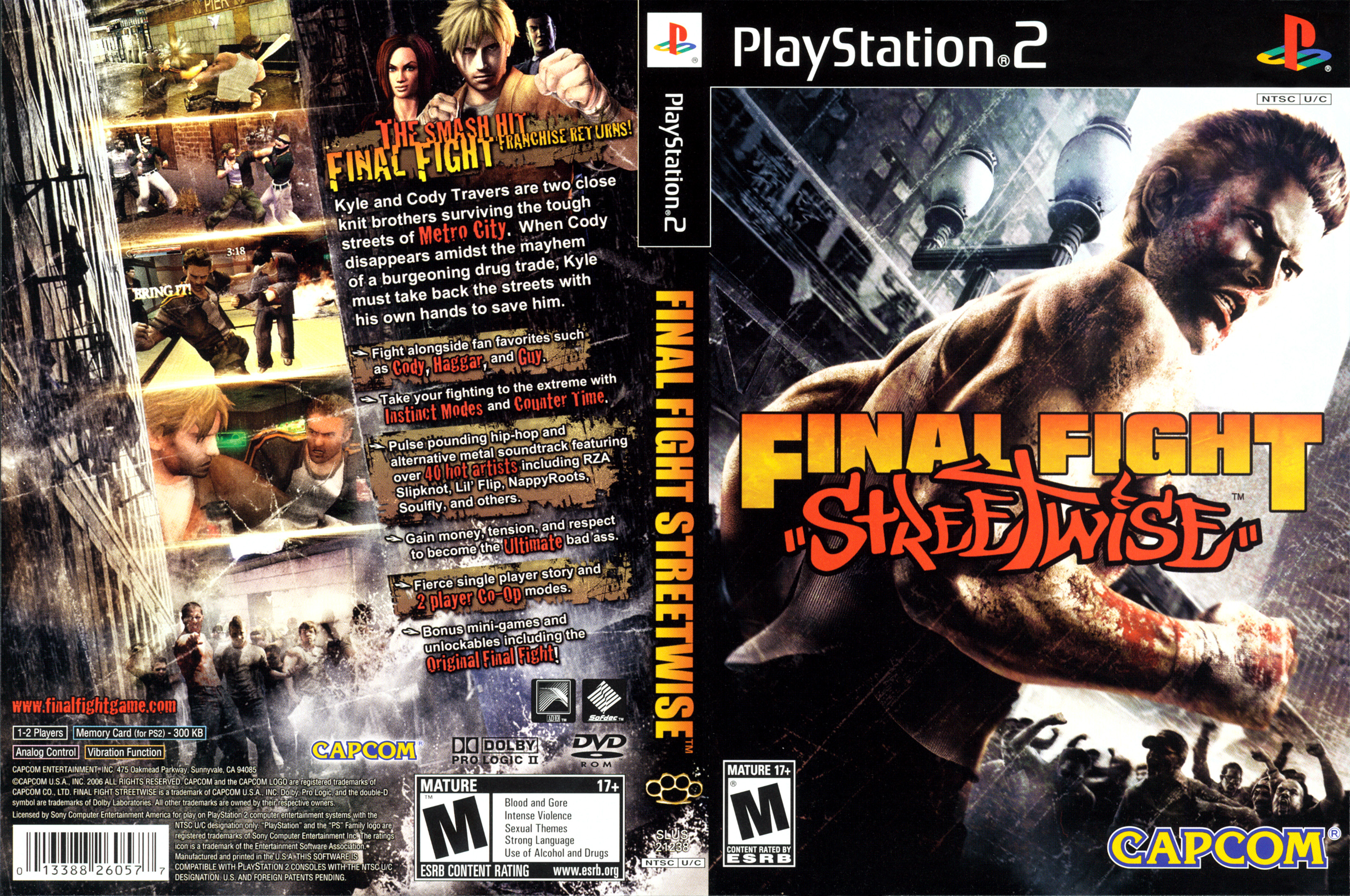 final fight streetwise ps2 iso