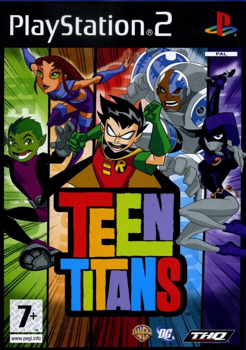 O JOVENS TITÃS / TEEN TITANS DO PLAYSTATION 2 