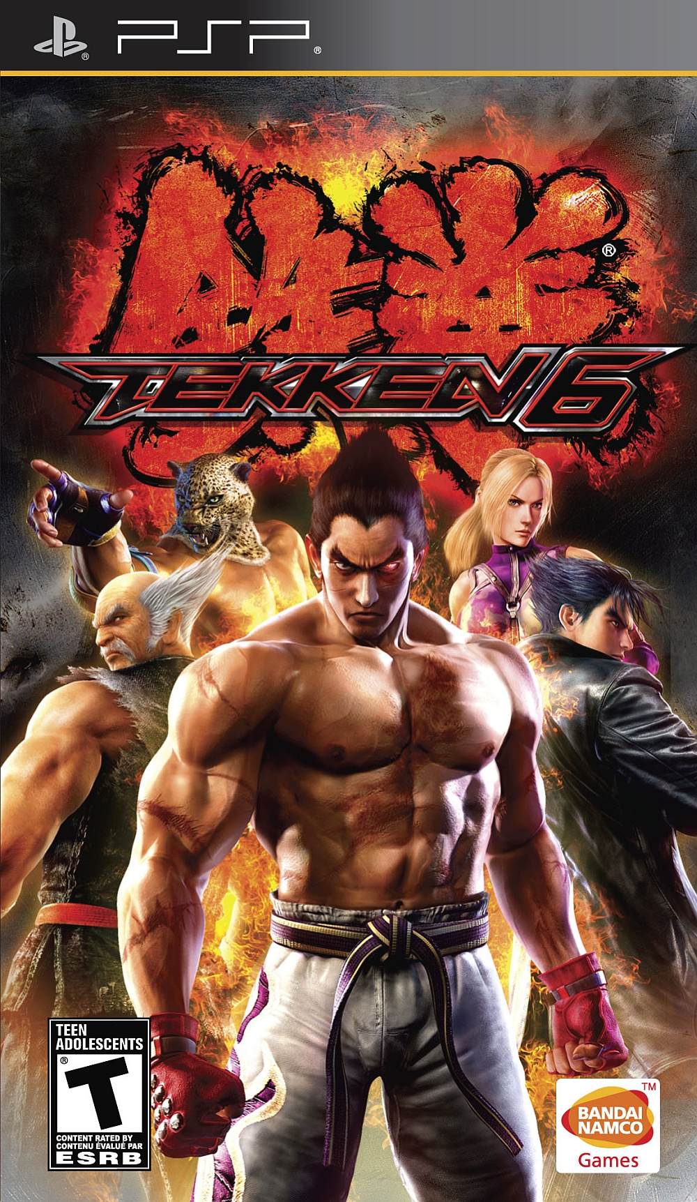 Tekken 6 for psp screenshot