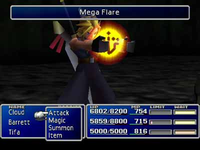 Final Fantasy VII for psx screenshot