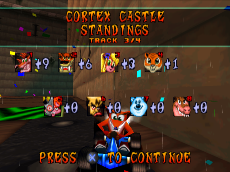 Crash Team Racing for psx screenshot