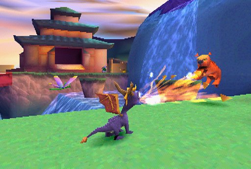 Spyro: Year of the Dragon - Playstation (PSX/PS1) iso download