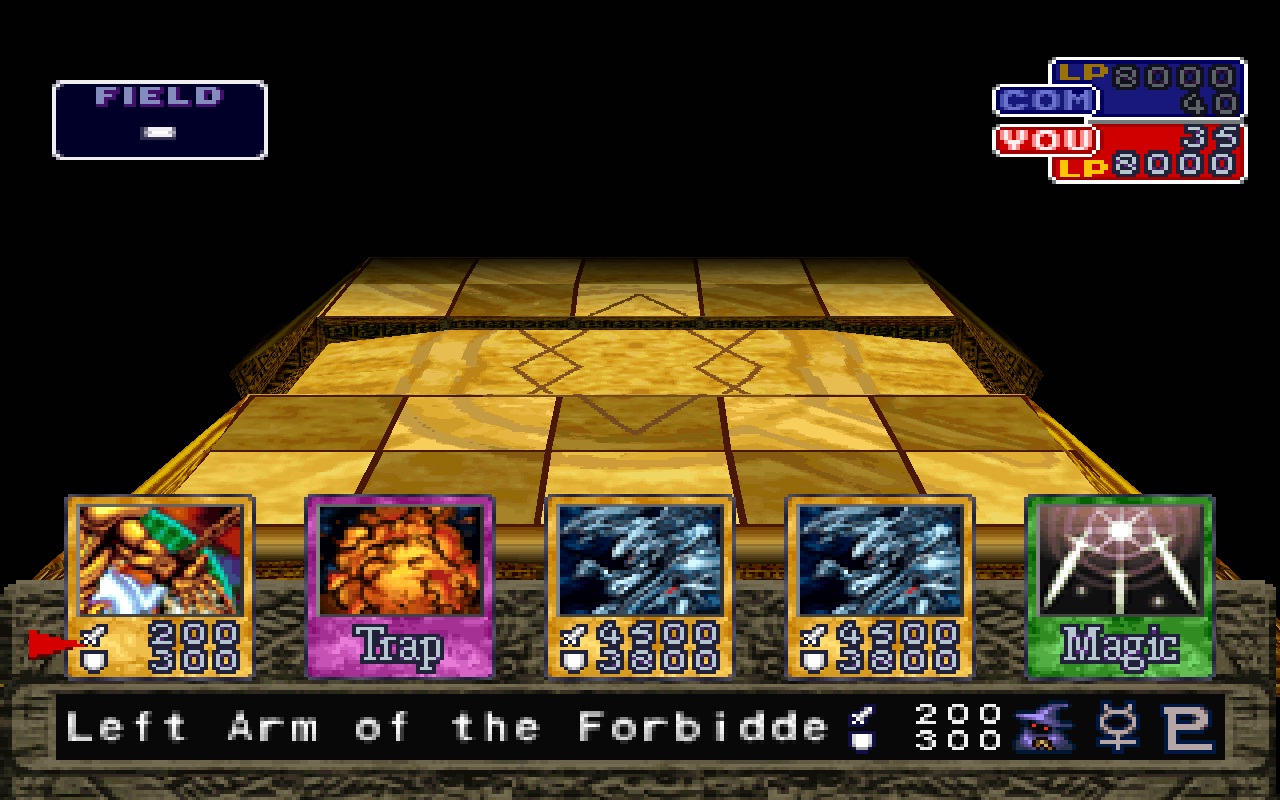 Yu-Gi-Oh! Forbidden Memories (USA) for psx screenshot