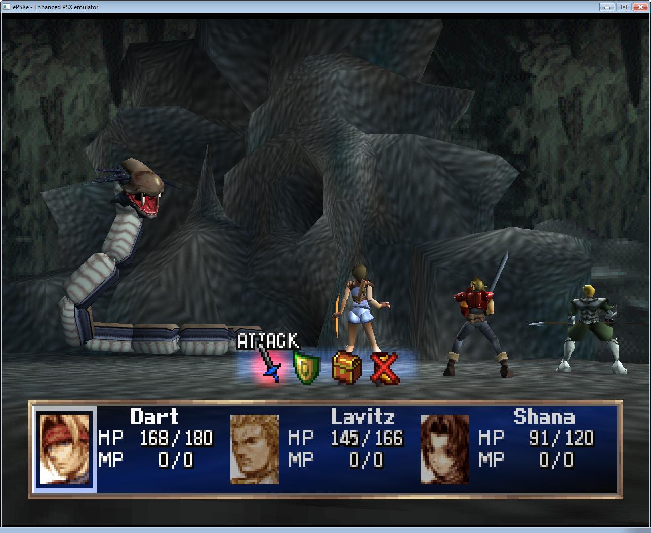 Legend of Dragoon, The (iso) for psx screenshot