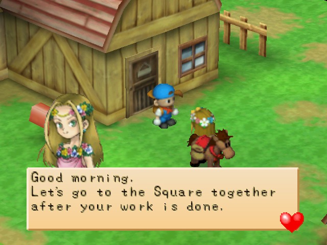 Harvest Moon - Back to Nature for psx screenshot