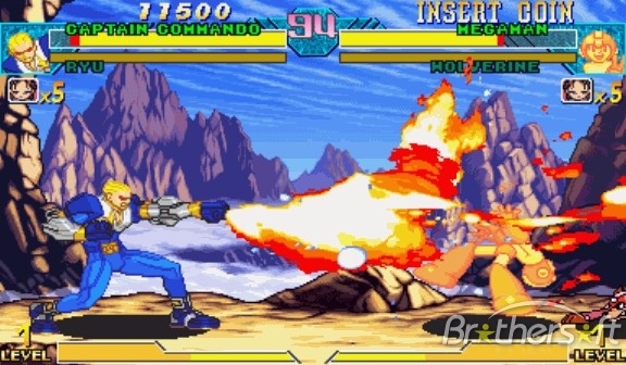 Marvel vs. Capcom - Clash of the Super Heroes for psx screenshot