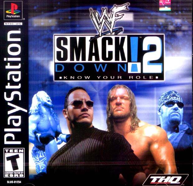 WWF Smackdown! 2 - Know Your Role Sony PlayStation (PSX) ROM / ISO Download  - Rom Hustler
