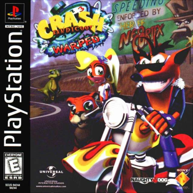 Crash Bandicoot 3 - Warped Sony PlayStation (PSX) ROM / ISO Download - Rom  Hustler