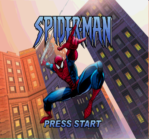 Spiderman for psx screenshot