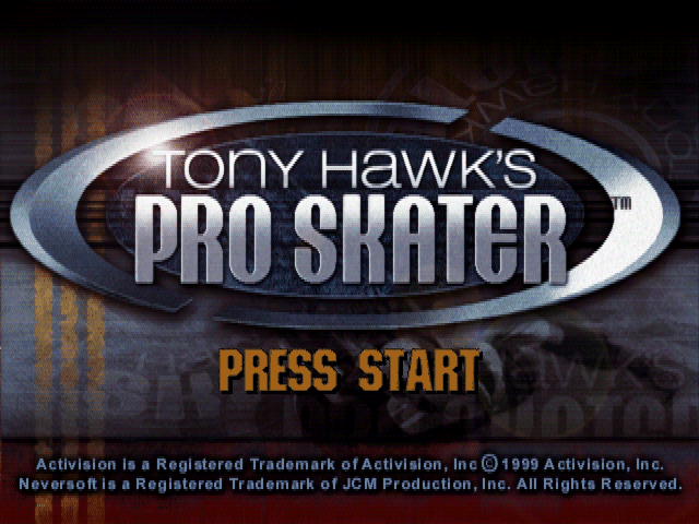 Tony Hawk's Pro Skater ROM (ISO) Download for Sony Playstation