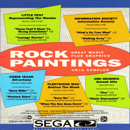 rock paintings sega cd