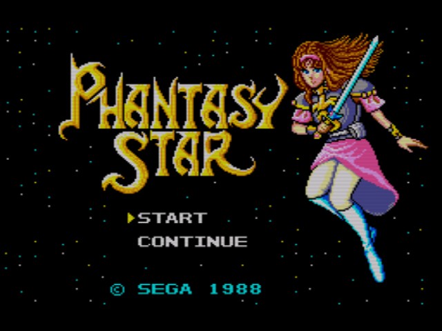 Phantasy Star (UE) [!] for sms screenshot