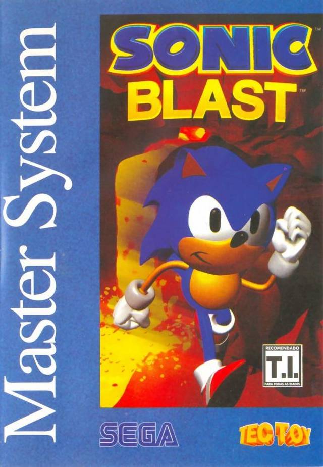 Sonic Blast (UE) [!] for sms screenshot
