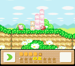 Kirby's Dream Land 3 for snes screenshot