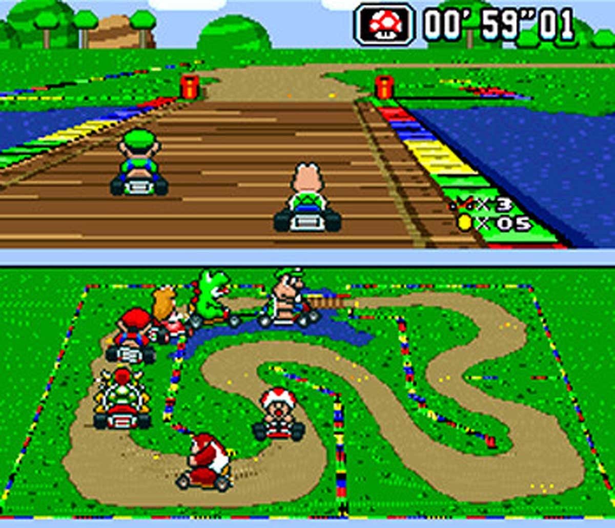 mario kart snes roms download