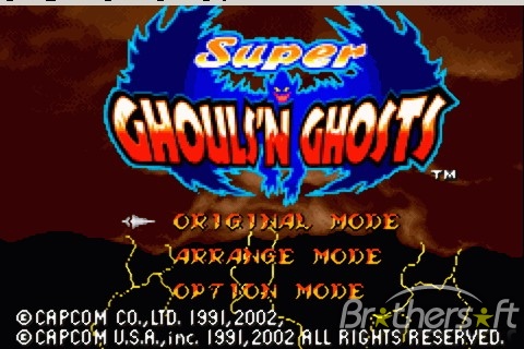 Super Ghouls 'N Ghosts for snes screenshot