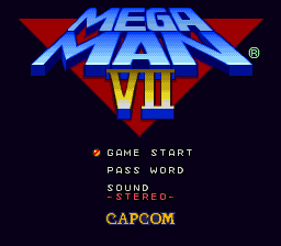Mega Man VII for snes screenshot