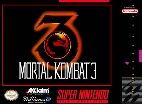 Mortal Kombat 3 for snes screenshot