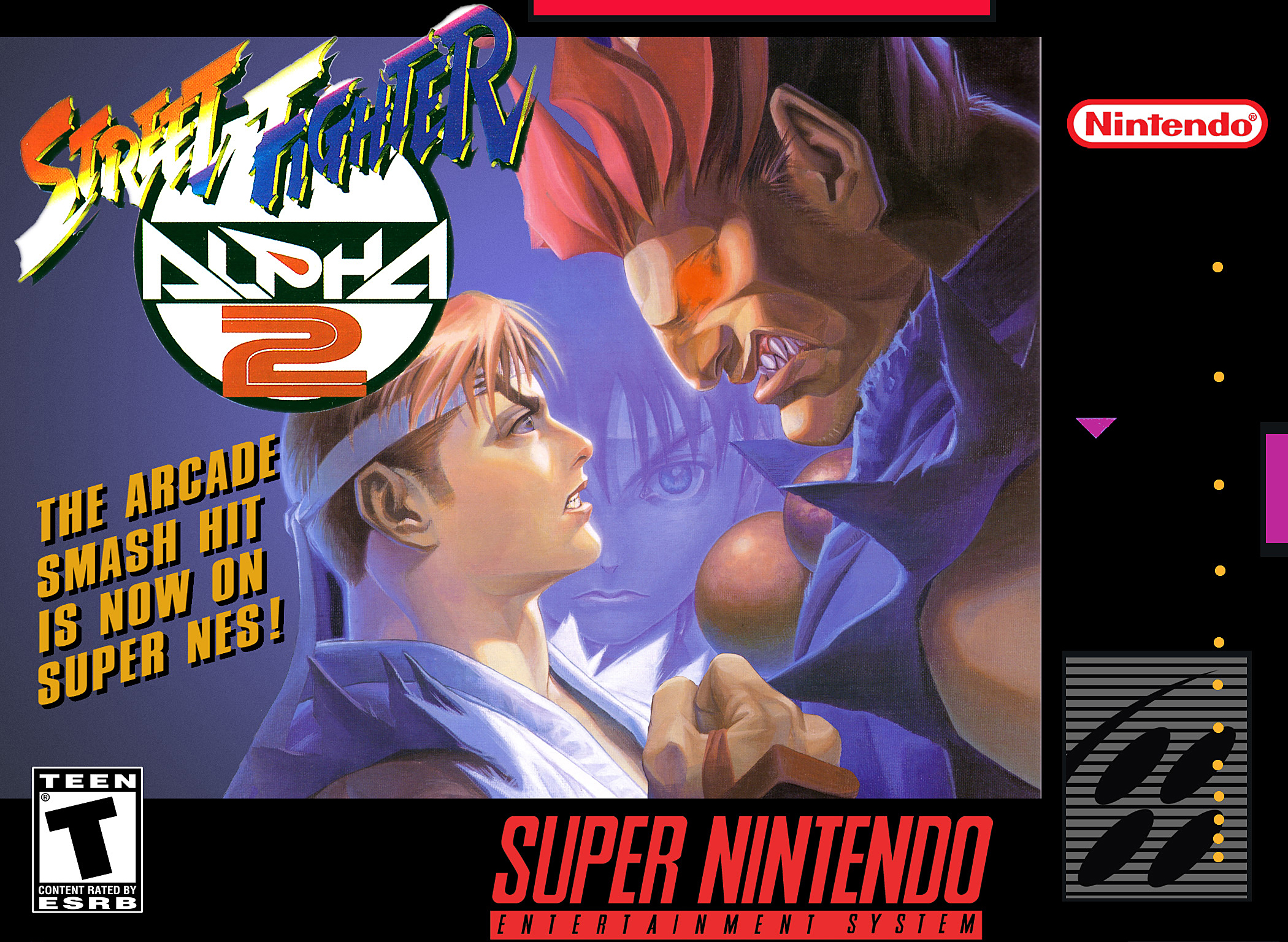 Street Fighter Alpha 2 for snes screenshot