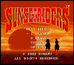 Sunset Riders for snes screenshot